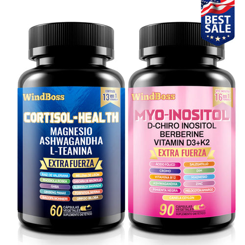 WindBoss | Soporte para Cortisol + Myo-inositol