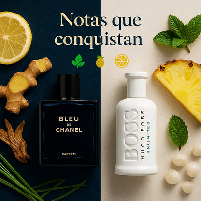 Bleu de Chanel + Boss Unlimited