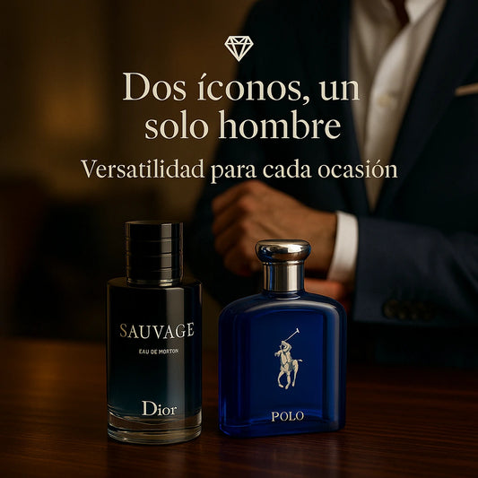 Sauvage Dior + Polo Blue