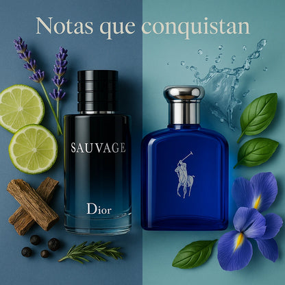 Sauvage Dior + Polo Blue